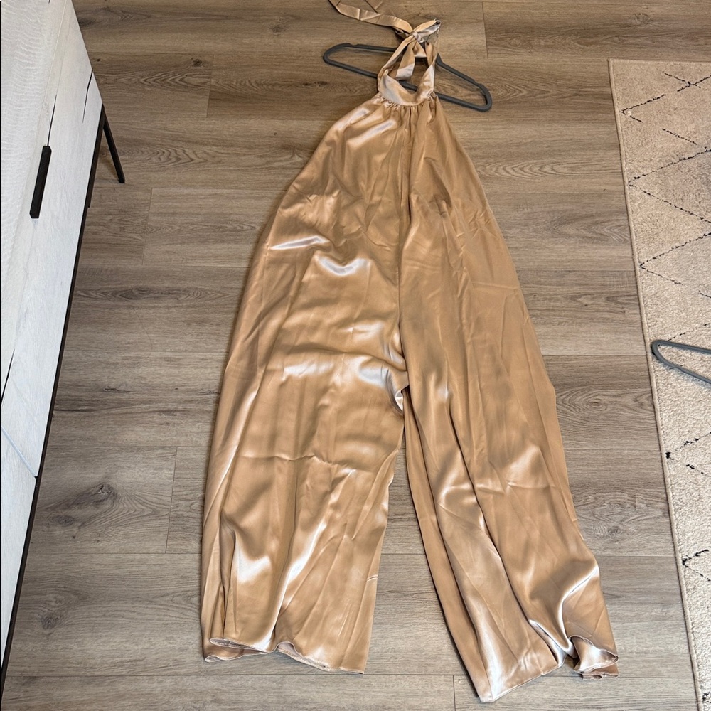 Elegant Tan Jumpsuit (one of my favorites) worn once